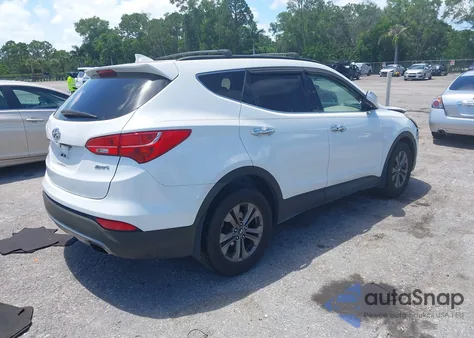2014 Hyundai Santa Fe Sport 2.4L from USA, damaged, VIN 5XYZU3LB4EG162273